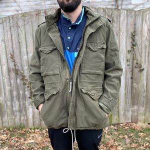 Nwt Lucky Brand Sherpa M65 Field Jacket 